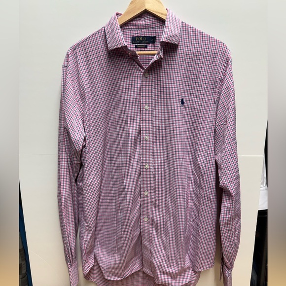 Ralph Lauren Other - Ralph Lauren Red and Blue Checkered Casual Button Down Shirt